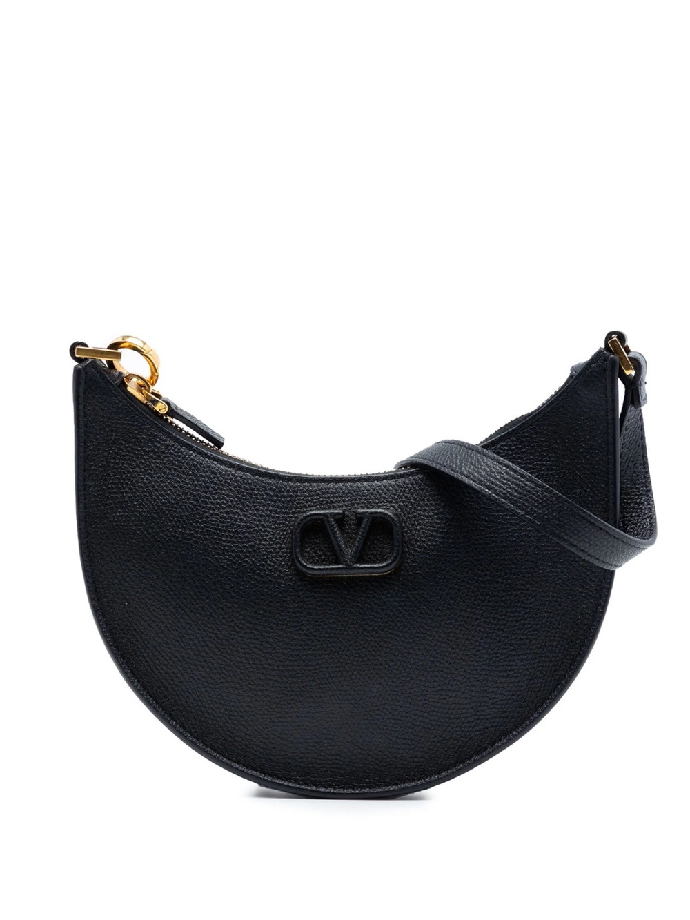 Valentino Garavani Mini Grainy Calfskin Hobo Bag